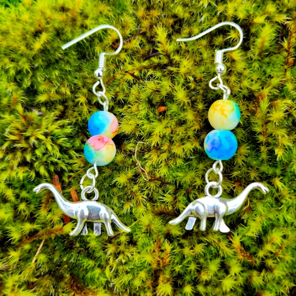 🦕 DinoMite dinosaur Brontosaurus dangles